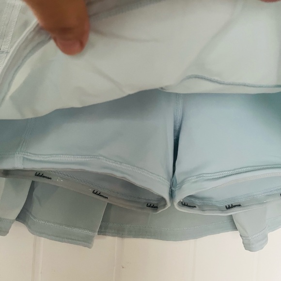 Lululemon Athletica Light Blue Mini Skirt - Picture 5 of 12